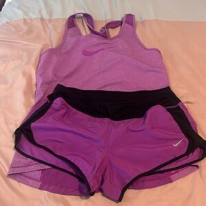 Matching Nike Tank & Shorts